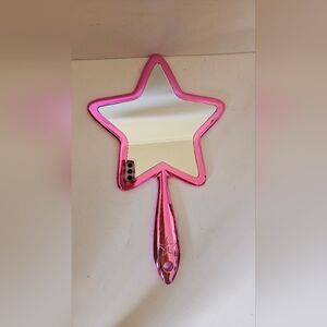 Jeffree Star Hand Mirror - Pink Chrome